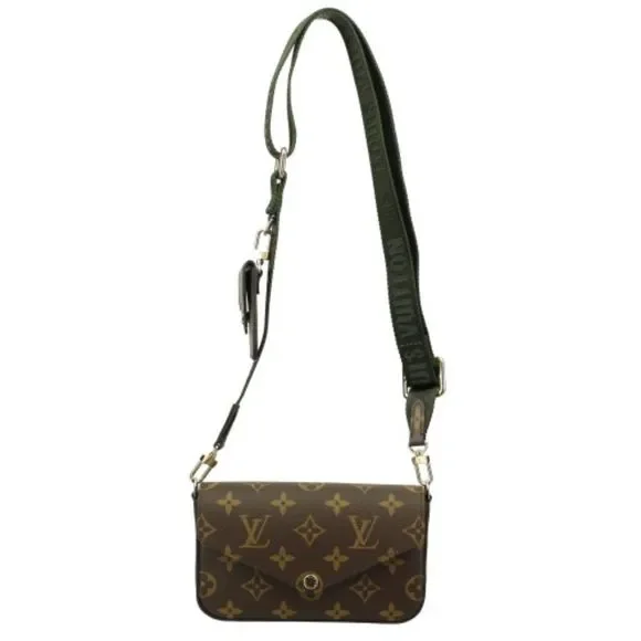 Louis Vuitton Shoulder Bag Monogram Canvas Brown - Picture 8 of 10